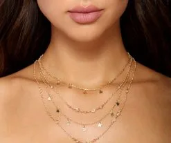 Windsor. Seeing Stars Layered Necklace