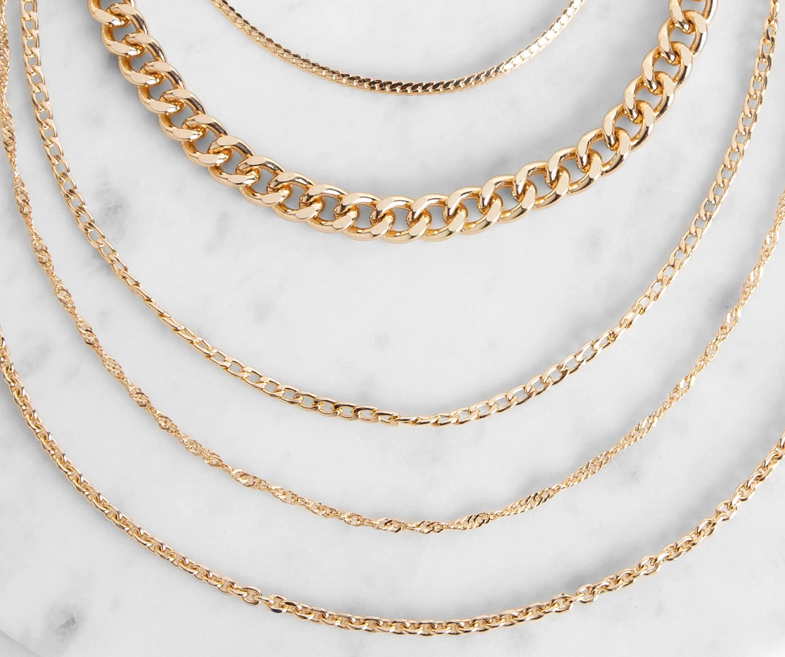 Windsor. Chain Gang Necklace Set 5 Windsor. Chain Gang Necklace Set - Image 3