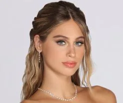 Windsor. You're A Jewel Necklace & Earrings Set