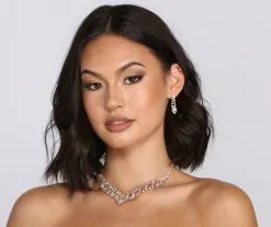 Windsor. The Way You Look Tonight Rhinestone Necklace Set