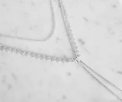 Windsor. Drop Stone Lariat Choker Necklace -Formal Dresses Online Shop 07002 0240 6 92910183 f603 43cf 8210 0e12739f59fe