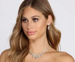 Windsor. Light Of My Life Rhinestone Necklace Set