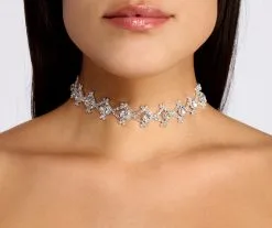 Windsor. Rise And Shine Rhinestone And Gemstone Choker