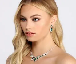 Windsor. Sparkling Things Rhinestone Necklace + Earring Set