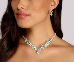 Windsor. True Gem Rhinestone Necklace Set