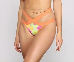 Windsor. Butterfly And Sun Charms Belly Chain