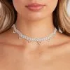 Windsor. Chic Scalloped Rhinestone Choker Necklace -Formal Dresses Online Shop 07002 0927 1