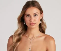 Windsor. Dripping In Glamour Necklace And Earrings Set