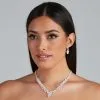 Windsor. Gleam And Glow Cubic Zirconia Necklace And Earrings Set -Formal Dresses Online Shop 07002 1038 1 1012dc3f 9dc5 4ec3 9695 d079045f3ddb