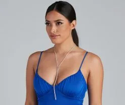 Windsor. All That Shine Rhinestone Slider Necklace -Formal Dresses Online Shop 07002 1059 1 8a70bd90 4d23 49f2 9303 cdf5e0b96cc0