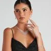 Windsor. Rhinestone Statement Necklace Set -Formal Dresses Online Shop 07002 1277 1 6ea00592 febe 4d41 89ef c85e38ab99b7