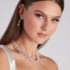 Windsor. High Class Necklace And Earrings