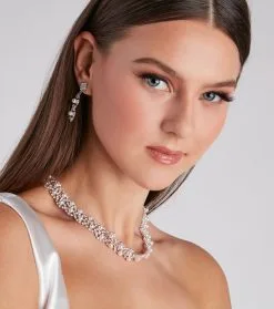 Windsor. High Class Necklace And Earrings