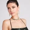 Windsor. In The Mood For Glamour Gemstone Choker Necklace 1 Windsor. In The Mood For Glamour Gemstone Choker Necklace -Formal Dresses Online Shop 07002 1438 1