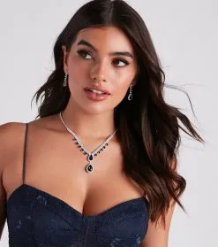 Windsor. Glamorous Affair Gemstone Necklace And Earrings Set 10 Windsor. Glamorous Affair Gemstone Necklace And Earrings Set -Formal Dresses Online Shop 07002 1445 1 3f146cd4 0833 4f72 a717 48275f989e17
