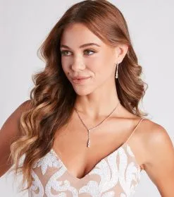 Windsor. State Of Luxe Necklace And Earrings Set