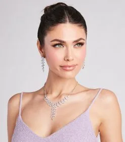 Windsor. Dainty And Divine Necklace And Earrings Set