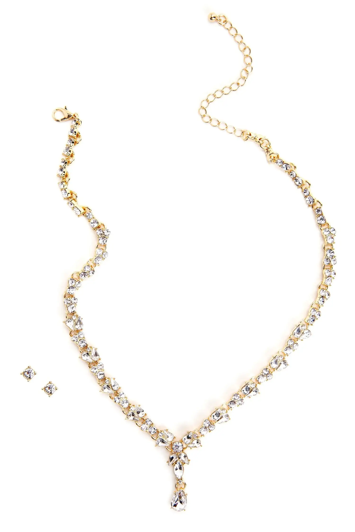 Windsor. Drippin' Rhine Necklace & Stud Earrings 4 Windsor. Drippin' Rhine Necklace & Stud Earrings - Image 2