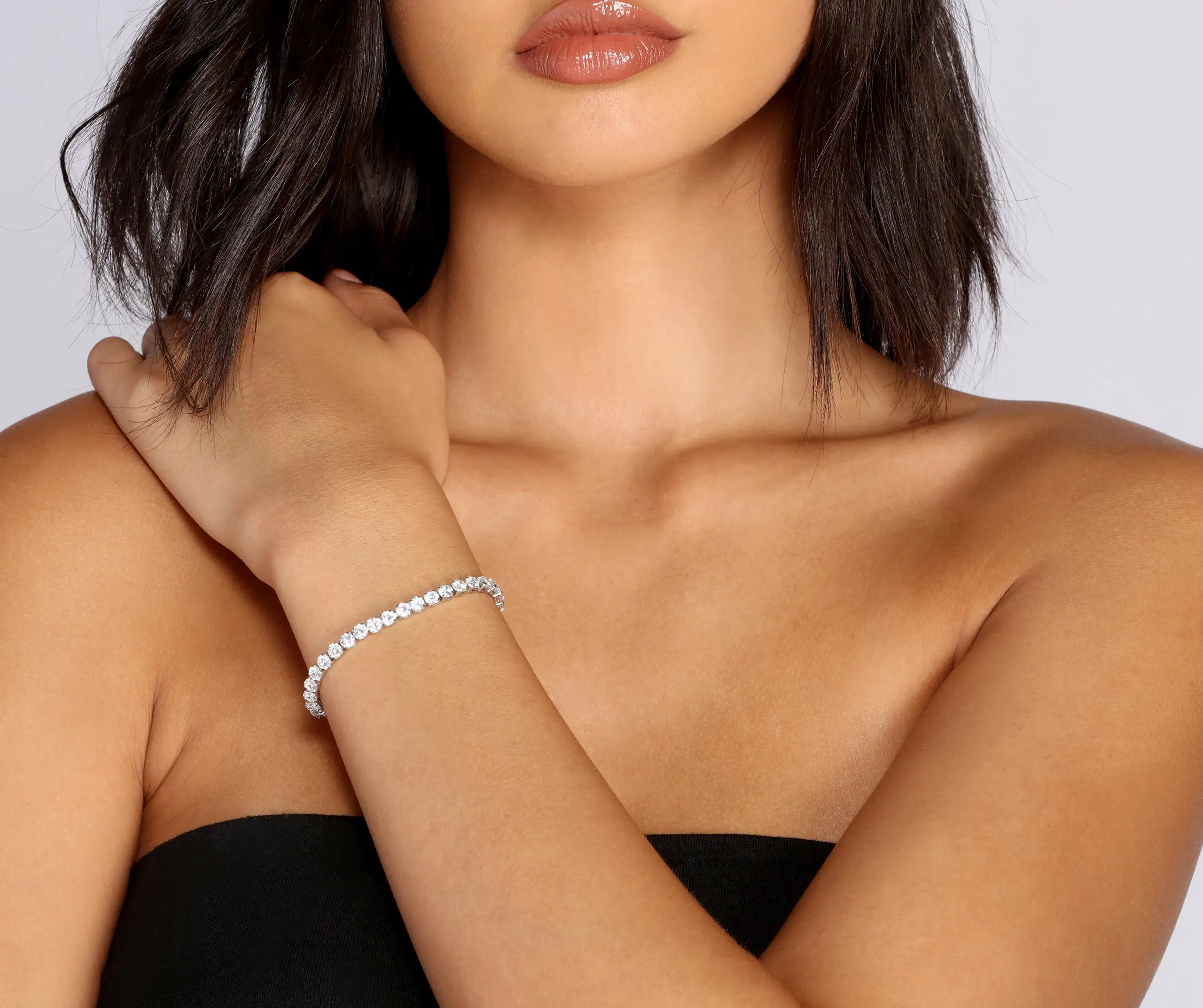 Windsor. Cubic Zirconia Bolo Bracelet 3 Windsor. Cubic Zirconia Bolo Bracelet