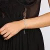 Windsor. Cubic Zirconia Baguette Bolo Bracelet -Formal Dresses Online Shop 07003 0078 1