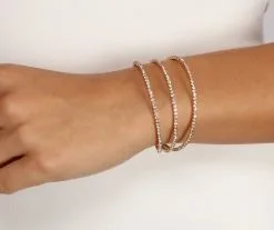 Windsor. Triple Threat Rhinestone Cuff