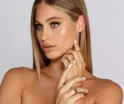 Windsor. You Used To Call Me 6 Rings Set