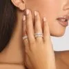 Windsor. Cubic Zirconia Infinity Band Rings 2 Windsor. Cubic Zirconia Infinity Band Rings -Formal Dresses Online Shop 07004 0073 1