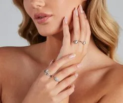 Windsor. Vintage Darling CZ Ring Set