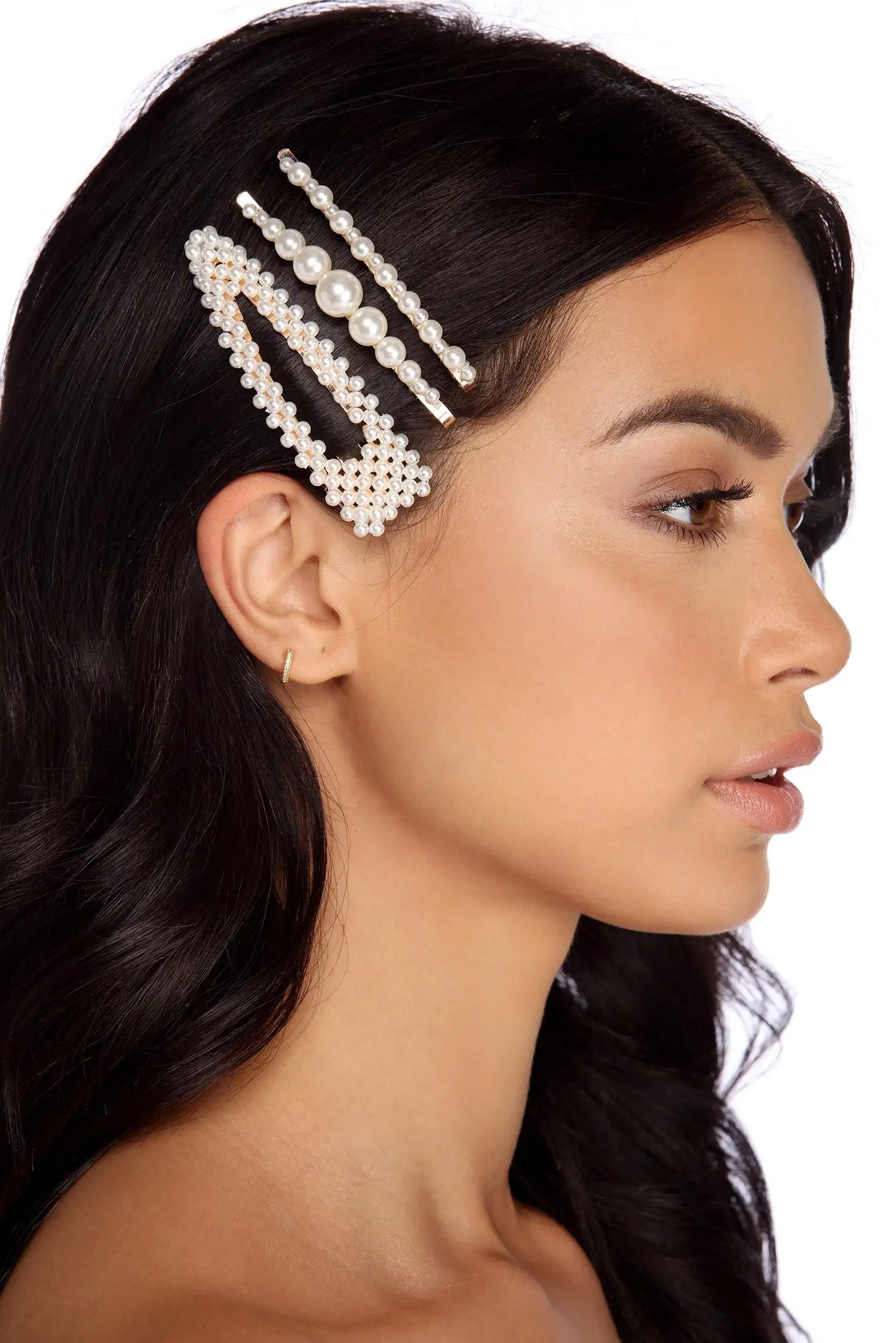 Windsor. Pretty In Pearls Hair Pins 3 Windsor. Pretty In Pearls Hair Pins