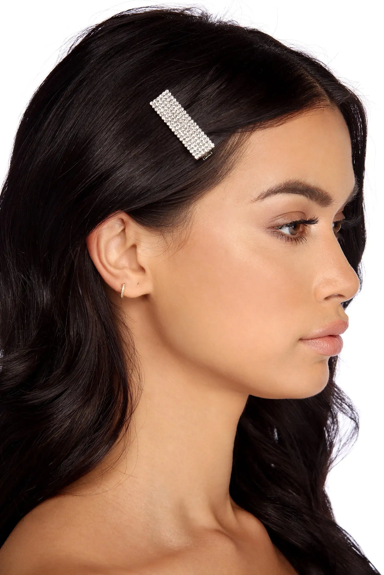 Windsor. Rhinestone Hair Clip 5 Windsor. Rhinestone Hair Clip - Image 3