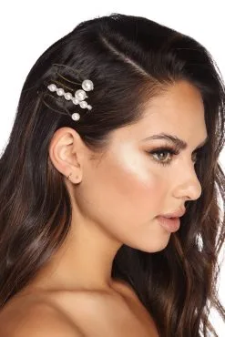 Windsor. Chic In Pearls Bobby Pin Set