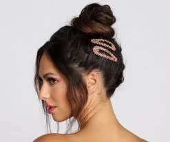 Windsor. Try Me Rhinestone Hair Clips -Formal Dresses Online Shop 07006 0079 1