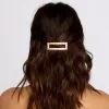 Windsor. Chic Techniques Textured Hair Barrette -Formal Dresses Online Shop 07006 0118 1