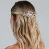 Windsor. Vintage Glam Leaf Hair Comb 1 Windsor. Vintage Glam Leaf Hair Comb -Formal Dresses Online Shop 07006 0284 1