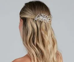 Windsor. Vintage Glam Leaf Hair Comb