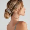 Windsor. Floral Swoon Rhinestone Hair Comb -Formal Dresses Online Shop 07006 0339 1