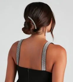 Windsor. Glam Adoration Rhinestone Hair Comb