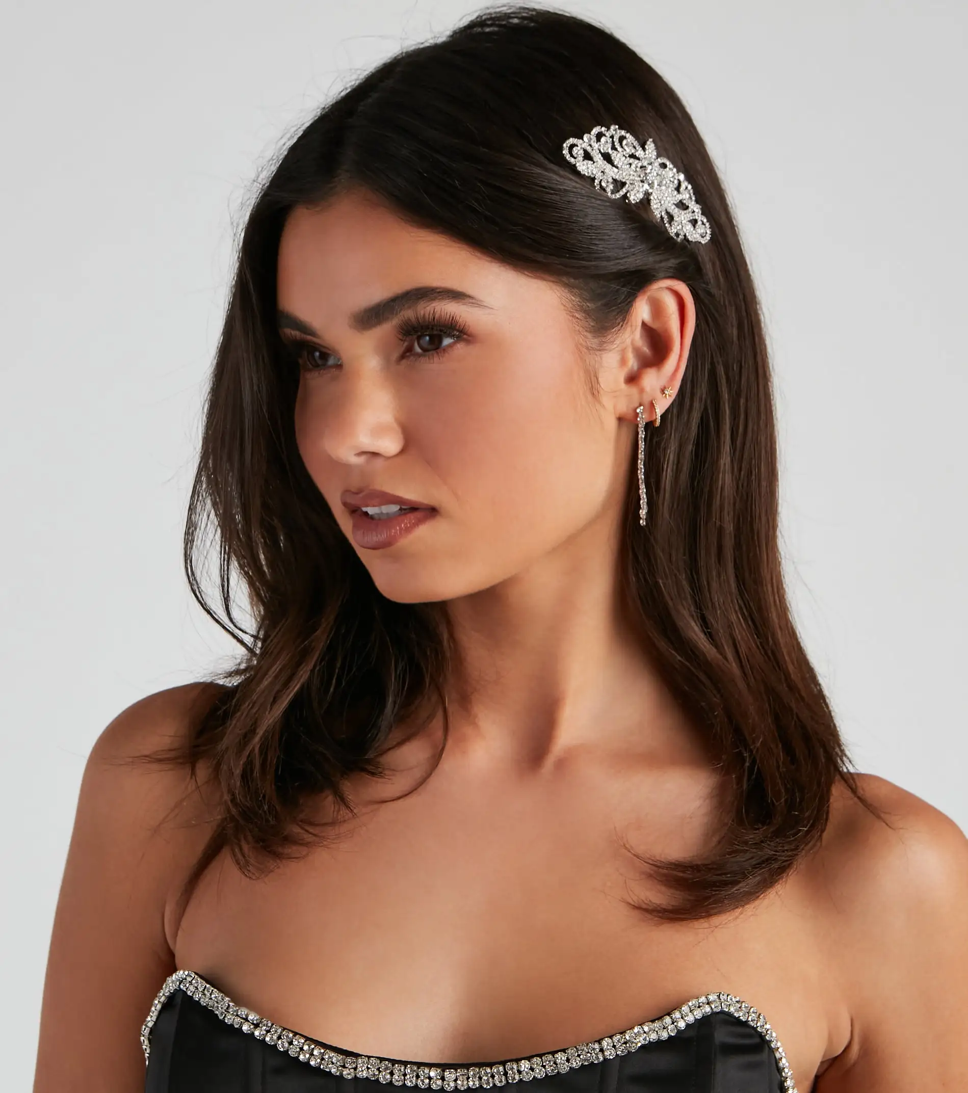 Windsor. Sparkling Allure Rhinestone Hair Comb 3 Windsor. Sparkling Allure Rhinestone Hair Comb