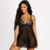 Windsor. Forever Yours Lace Babydoll Dress + Panty Set -Formal Dresses Online Shop 07103 0311 1