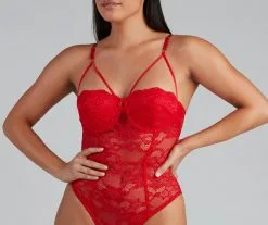 Windsor. Sheer Desire Caged Lace Teddy -Formal Dresses Online Shop 07103 0714 3 ae116992 1e59 4794 9223 85bb5230ccec