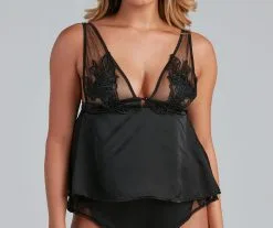 Windsor. Dream Girl Satin Pajama Set -Formal Dresses Online Shop 07103 0776 3