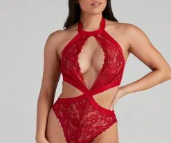 Windsor. Spice It Up Sheer Lace Teddy -Formal Dresses Online Shop 07103 0778 3