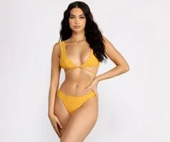 Windsor. Endless Vacation Tie Front Swim Top -Formal Dresses Online Shop 07104 0402 1