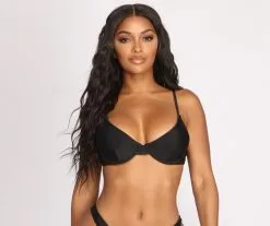 Windsor. Don't Underestimate Me Wired Swim Top