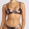Windsor. Baecation Metallic Swim Top -Formal Dresses Online Shop 07104 0476 1