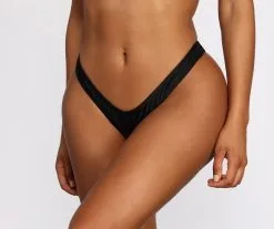 Windsor. Aye Aye Captain High Hip Swim Bottoms