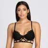 Windsor. Floral Applique Strappy Bralette 1 Windsor. Floral Applique Strappy Bralette -Formal Dresses Online Shop 07107 0389 1