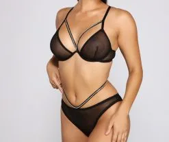 Windsor. Rhinestone Caged Bra And Panty Set 10 Windsor. Rhinestone Caged Bra And Panty Set -Formal Dresses Online Shop 07107 0560 3