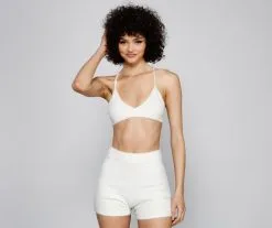 Windsor. Comfort Is Key Eyelash Bralette