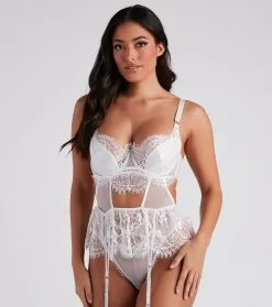 Windsor. Bad Intentions Satin Lace Bra And Panty -Formal Dresses Online Shop 07107 0856 1